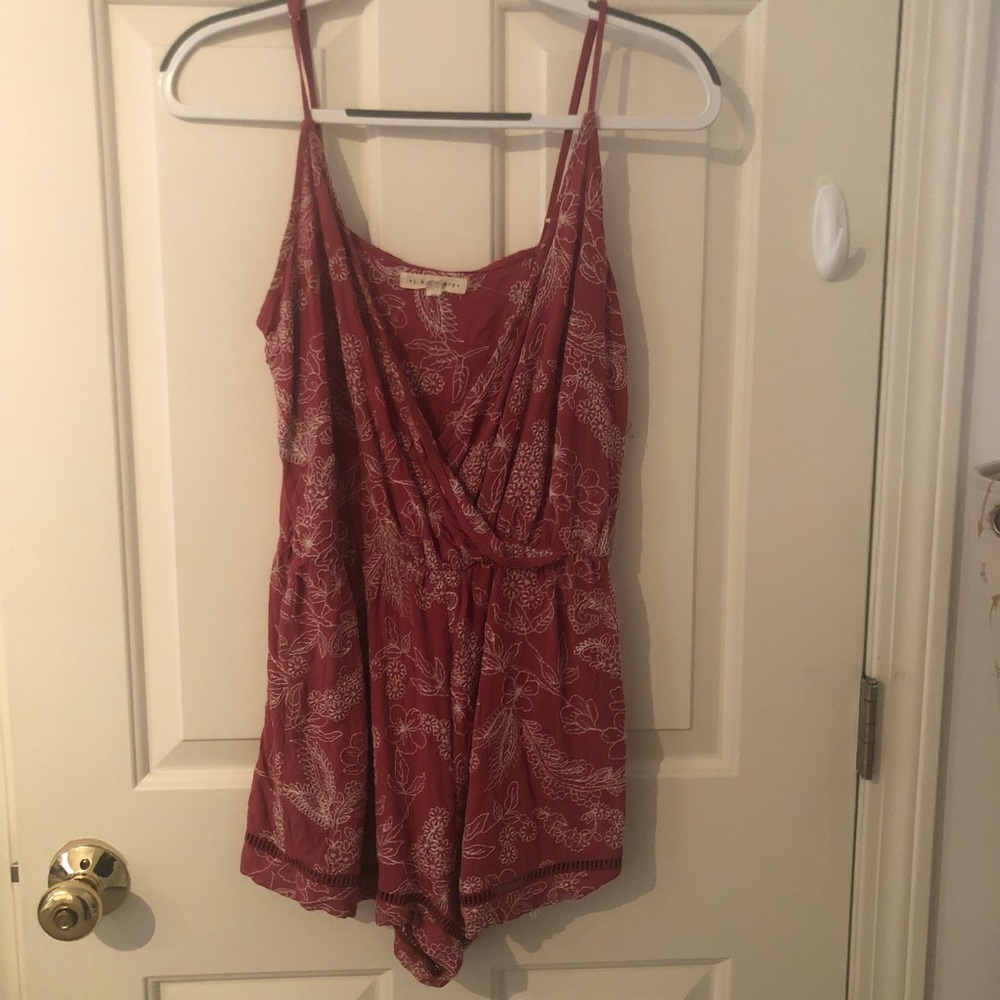 LA Hearts romper